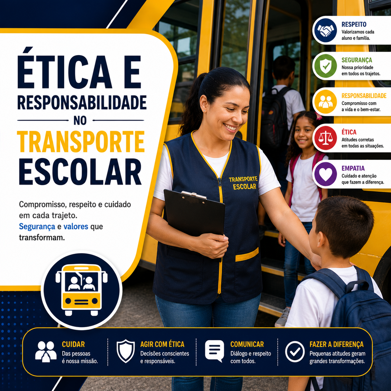 Ética e Responsabilidade no Transporte Escolar