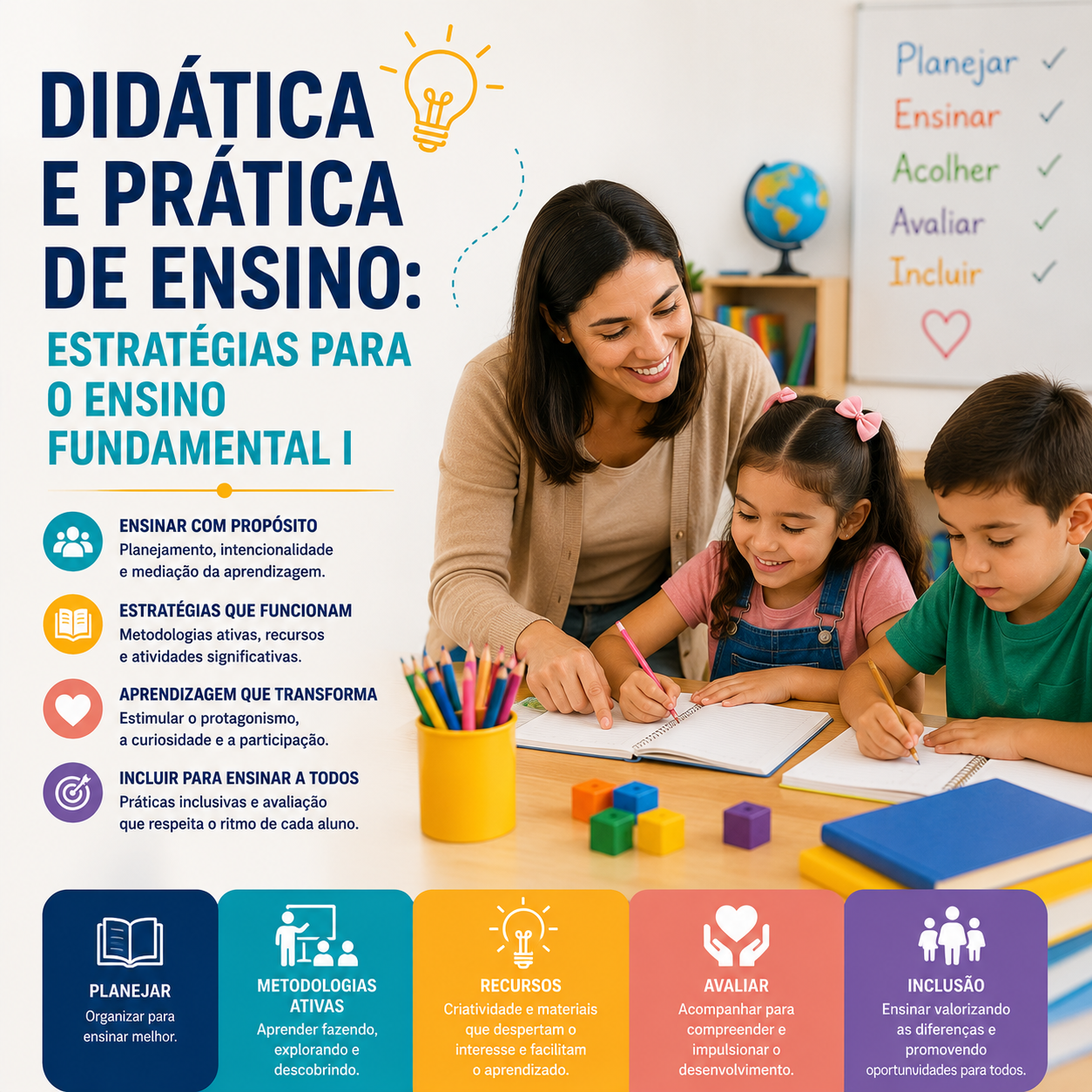 Didática e Prática de Ensino: Estratégias para o Ensino Fundamental I