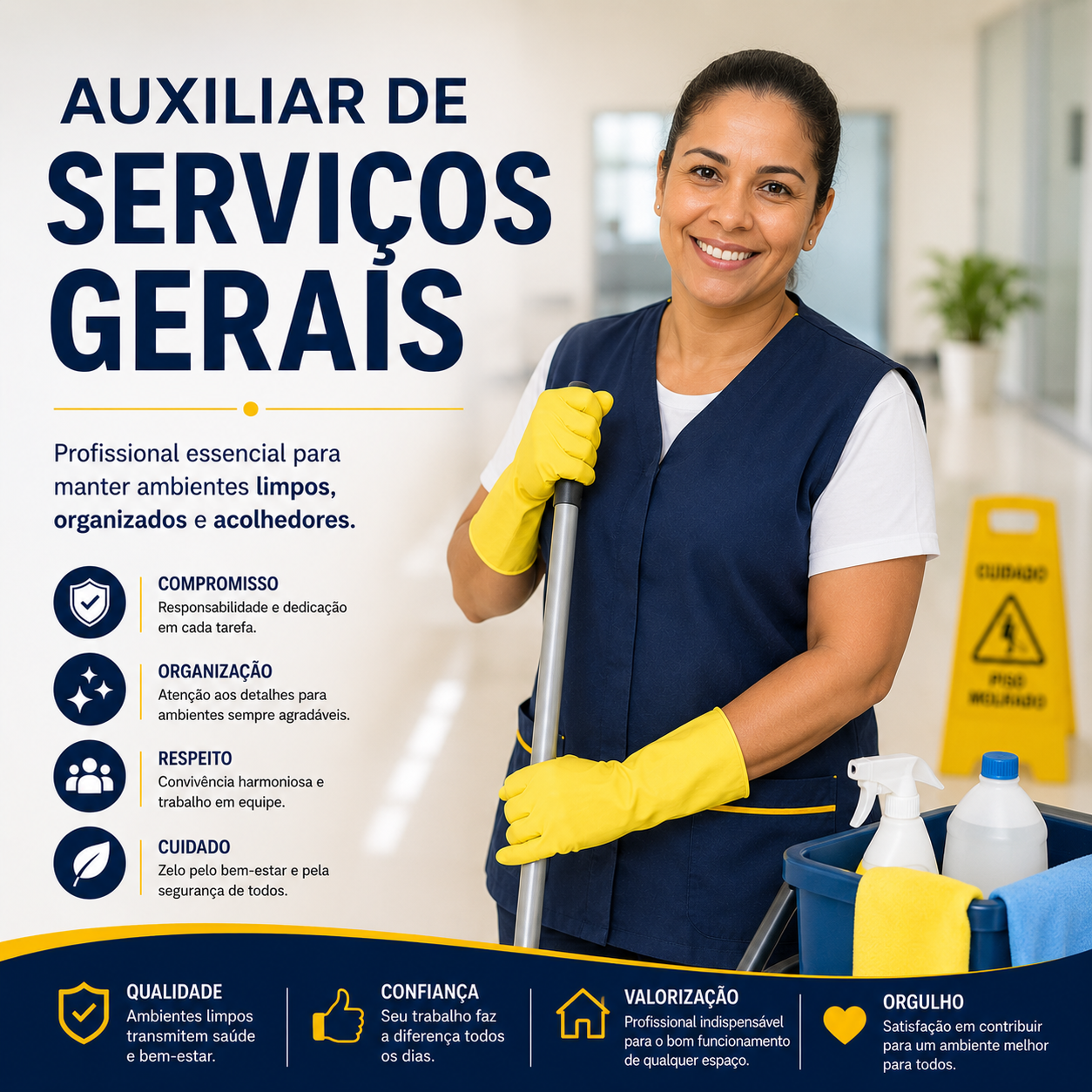 Auxiliar de Serviços Gerais