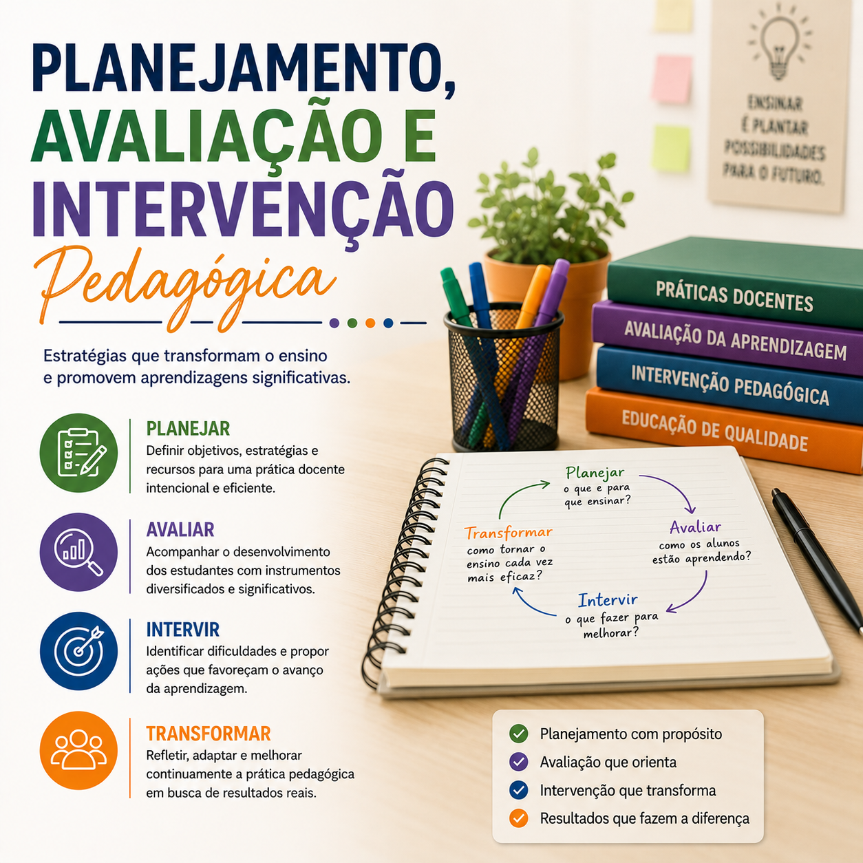 Planejamento, Avaliação e Intervenção Pedagógica