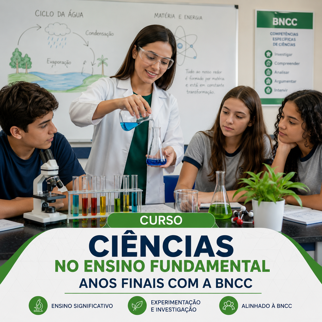 Ciências no Ensino Fundamental - Anos Finais com a BNCC