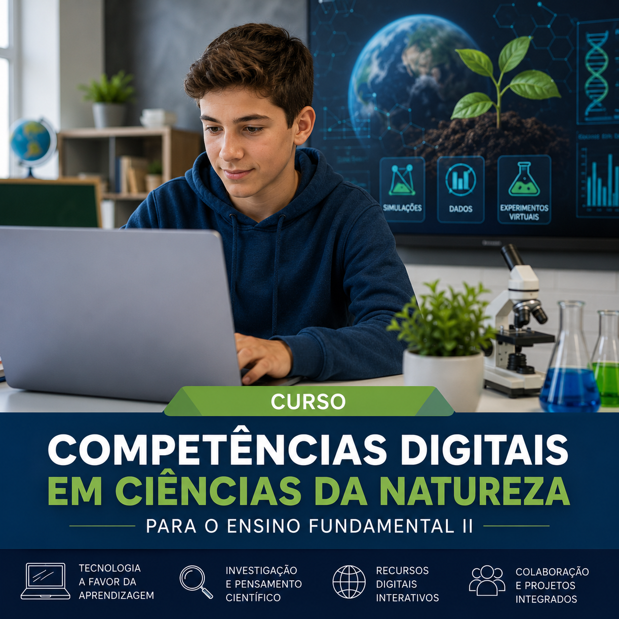 Competências Digitais em Ciências da Natureza para o Ensino Fundamental II
