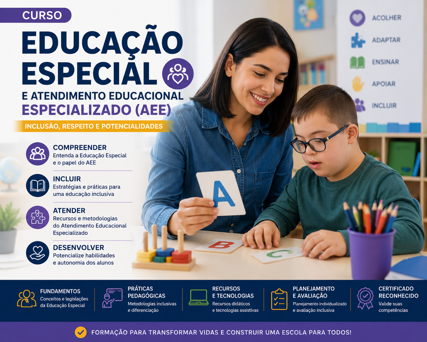Educação Especial e Atendimento Educacional Especializado (AEE)