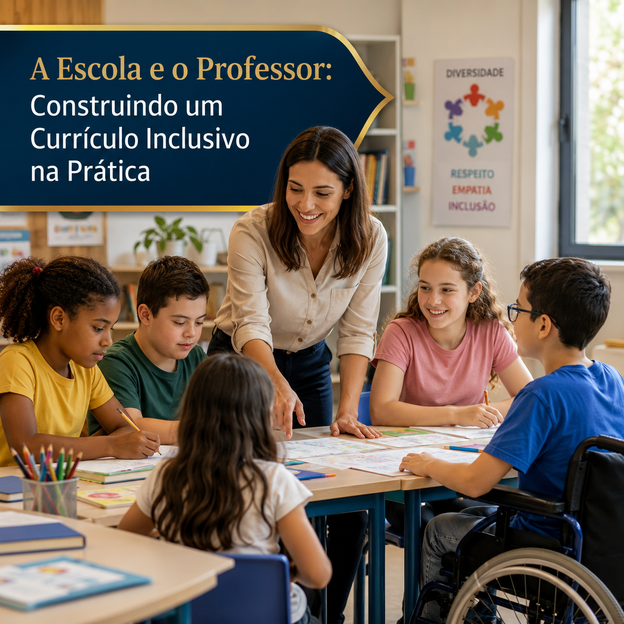 A Escola e o Professor: Construindo um Currículo Inclusivo na Prática