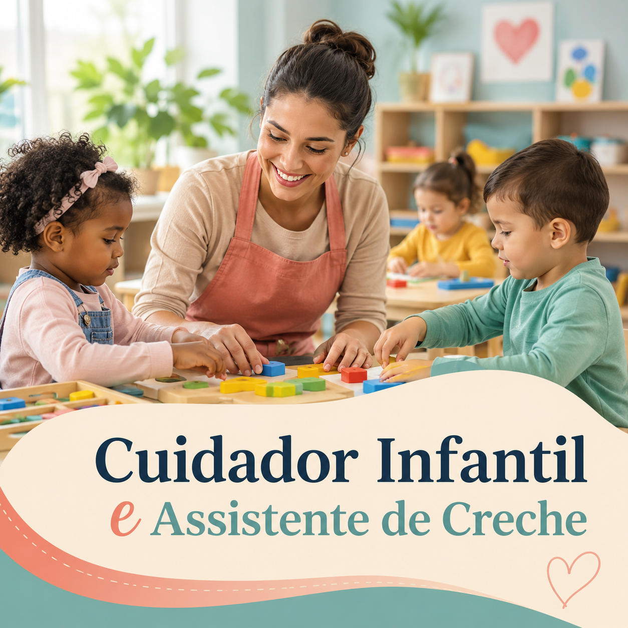 Cuidador Infantil e Assistente de Creche