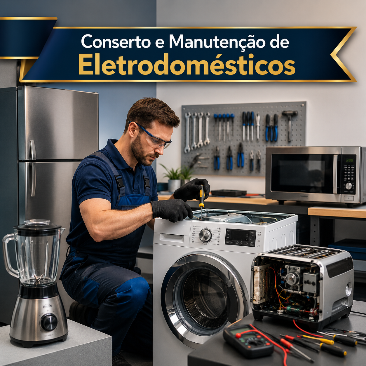 Conserto e Manutenção de Eletrodomésticos