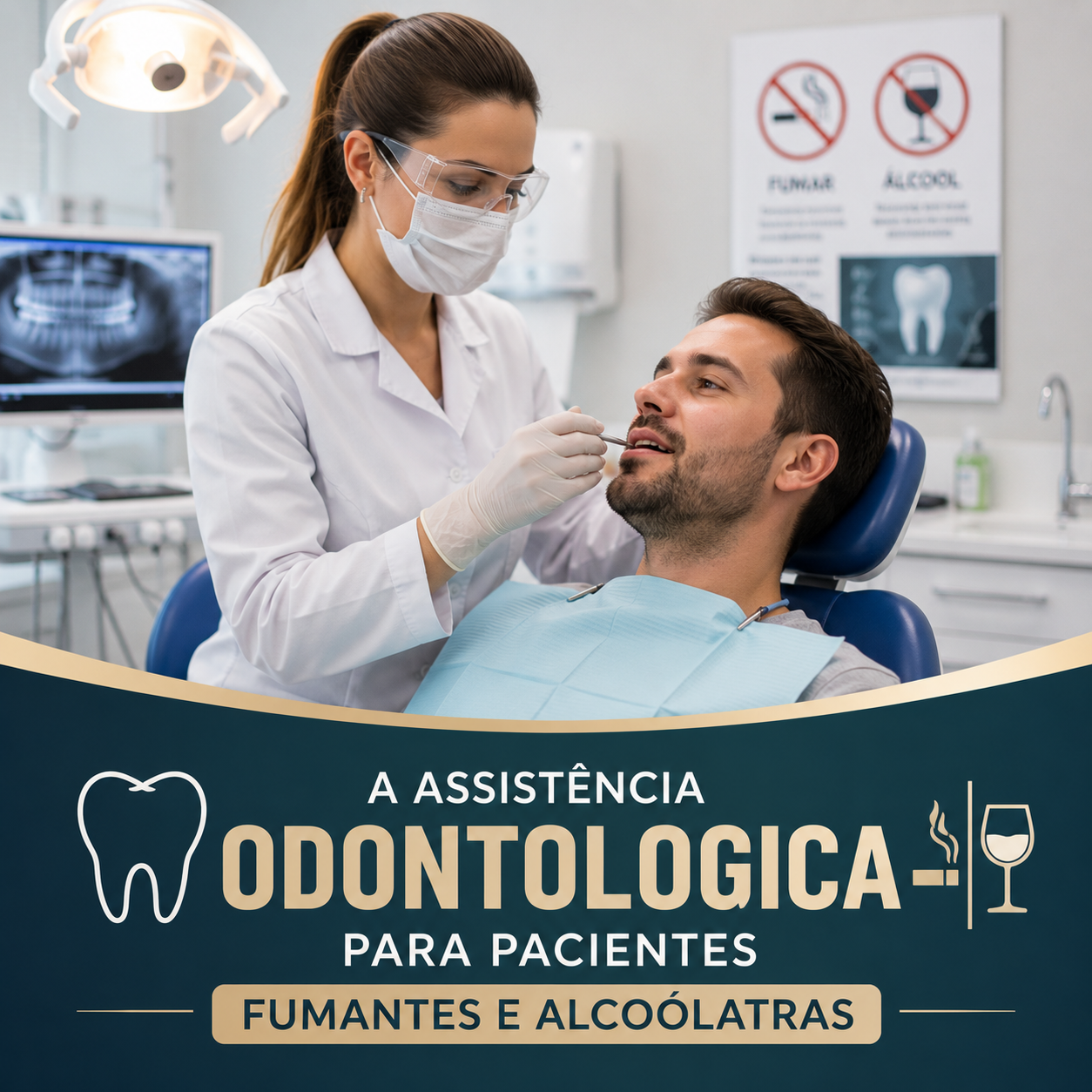 A Assistência Odontológica para Pacientes Fumantes e Alcoólatras